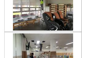  효령노인복지타운 건축물 슬래브 및 보 부분 균열 보수작업 추진