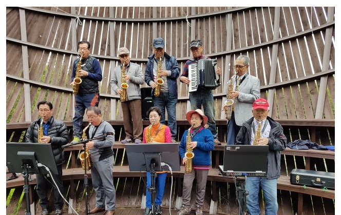  효령타운 색소폰반 야외수업