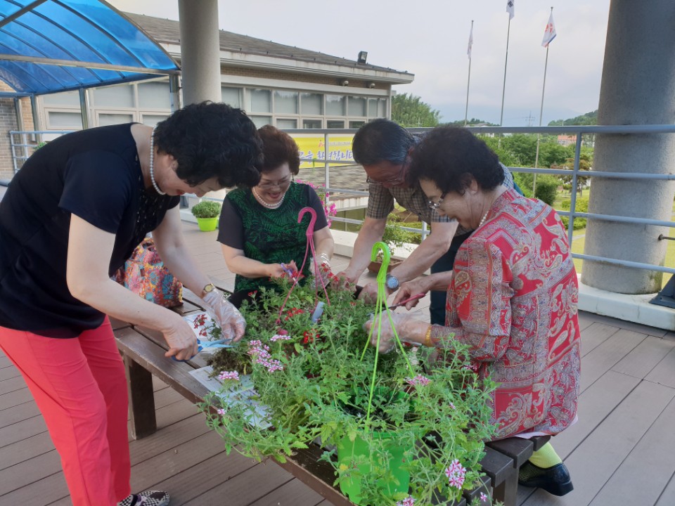  효령 행복정원 가꾸기