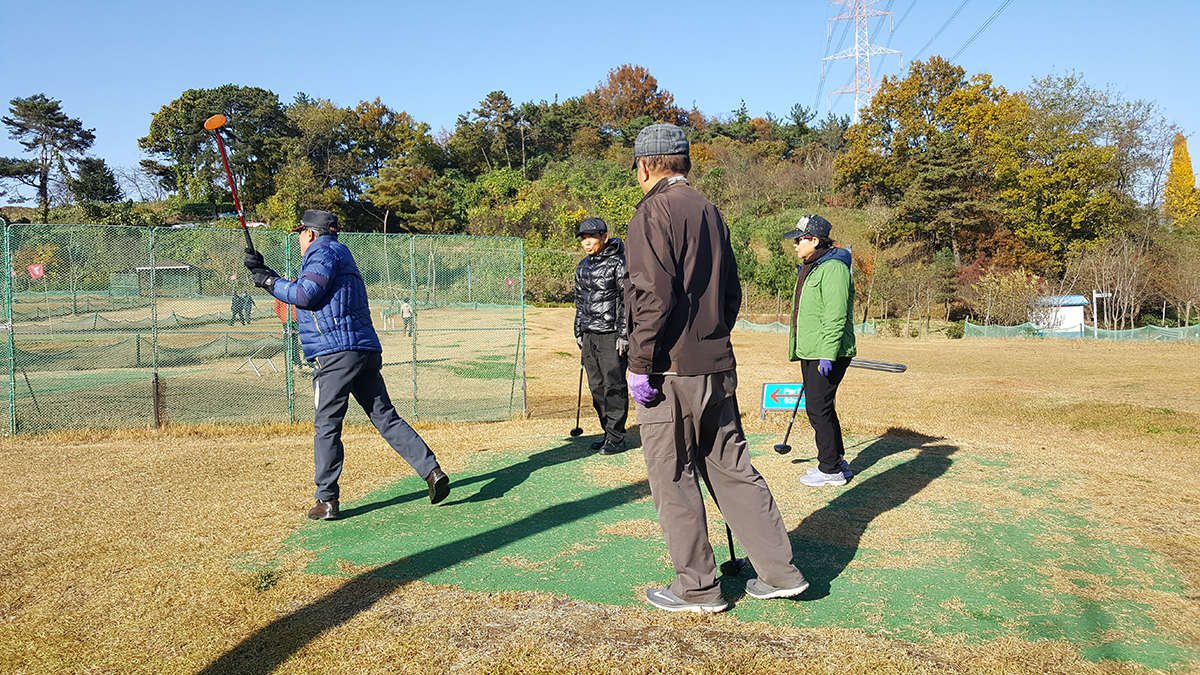  11월 횰령파크골프클럽 월례회