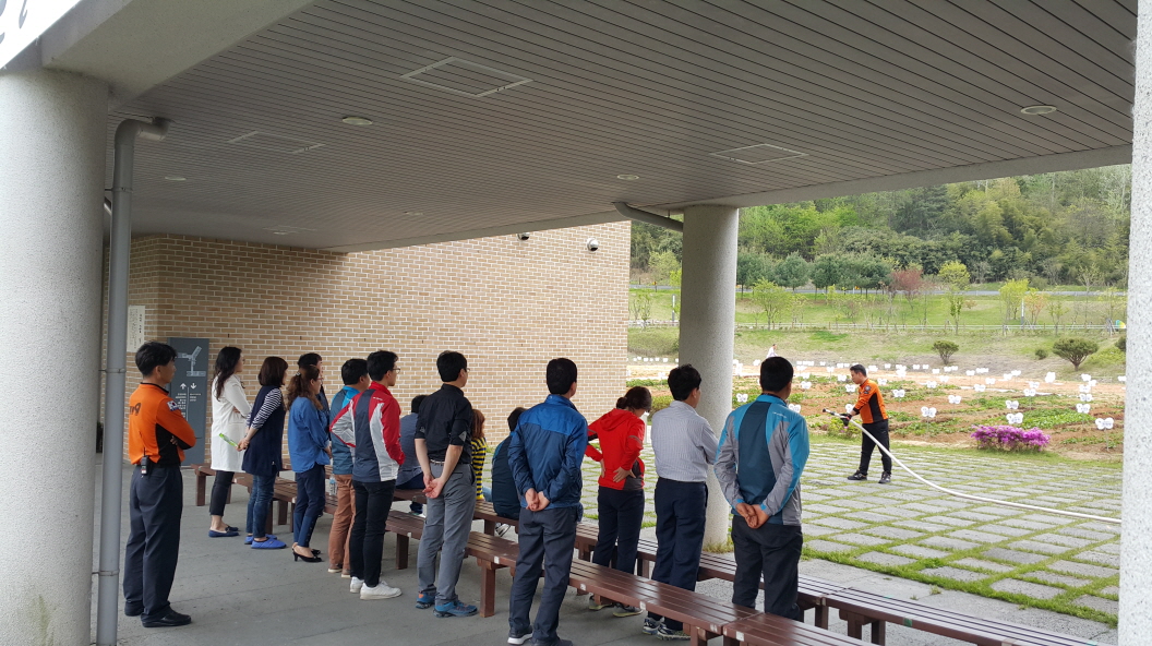  북부소방서와 함께한 임직원 소방합동훈련 실시