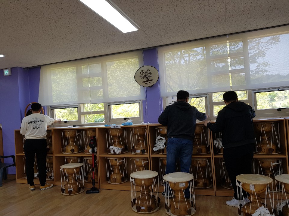  프로그램실 청소