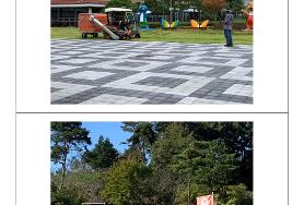  효령노인복지타운 잔디유지관리용역 중 잔디깍기 5회차 추진