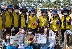  에코시니어사업단 북초등학교 환경정화활동