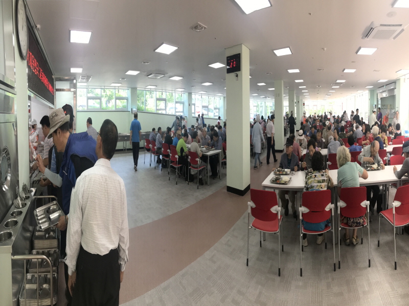  효령타운 증축 이전 식당 오픈