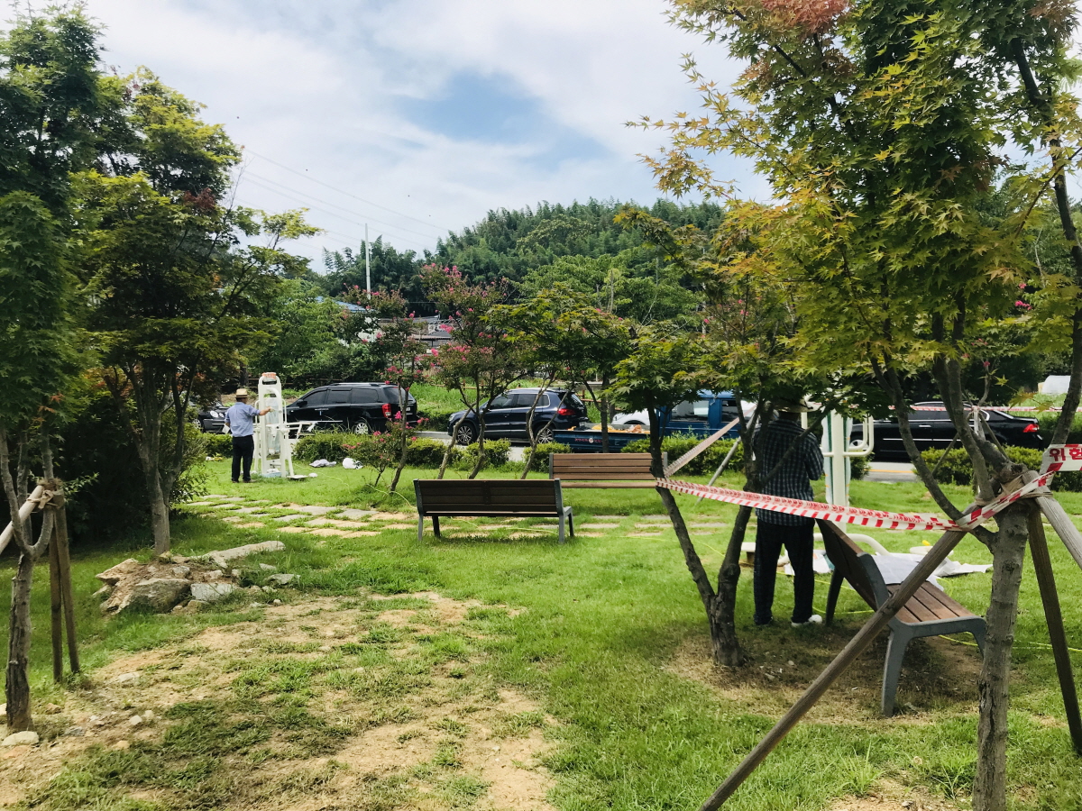  생활체육 운동기구 보수