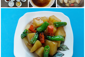  ［생활속 간편식 레시피］5.꽈리감자조림