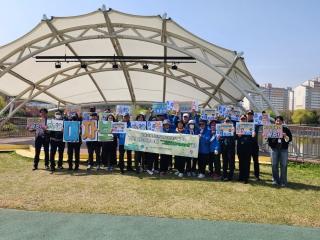  2025.4.16. 효령타운 실버안심순찰대, '대자보 도시 광주' 캠페인 