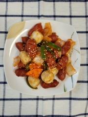  ［생활속 간편식 레시피］59.비엔나메추리알볶음