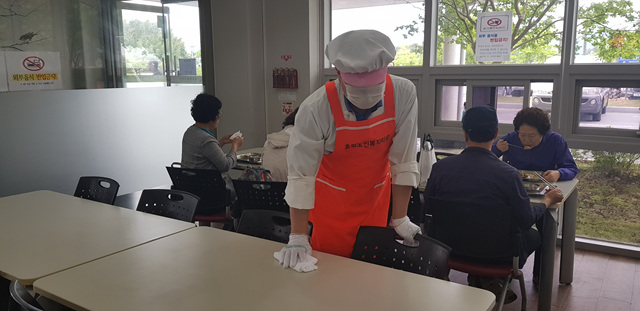  건국동바르게살기위원회 5월 배식봉사 실시