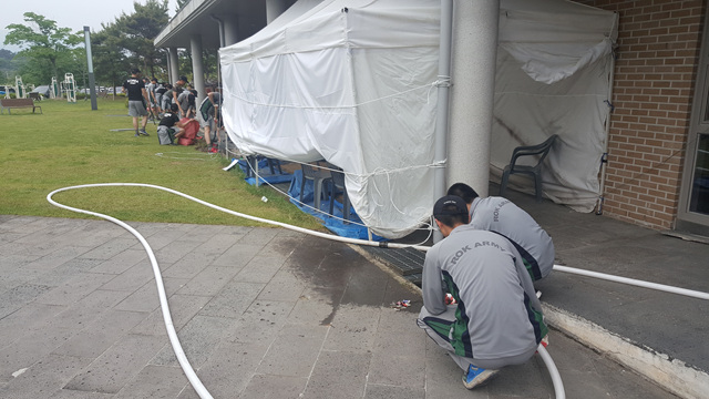  육군 31사단 503보병여단 자원봉사활동 실시